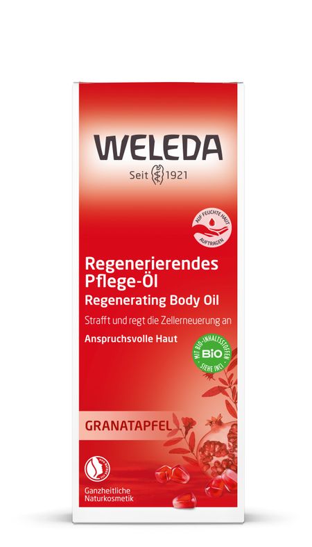 Веледа масло для тела восстанавливающее гранат 100мл 8847 2990₽