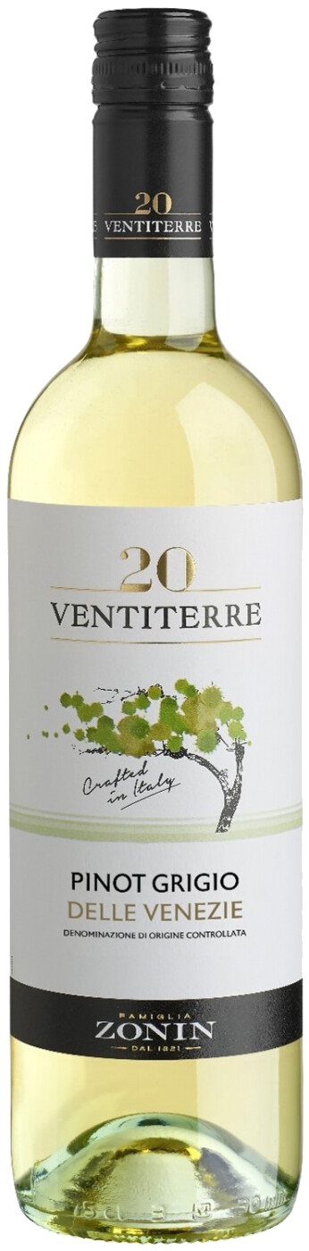 20 Ventiterre Pinot Grigio delle Venezie DOC Zonin