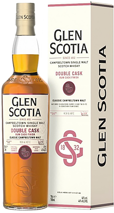 Glen Scotia Double Cask Rum Single Malt Scotch Whisky (gift box)