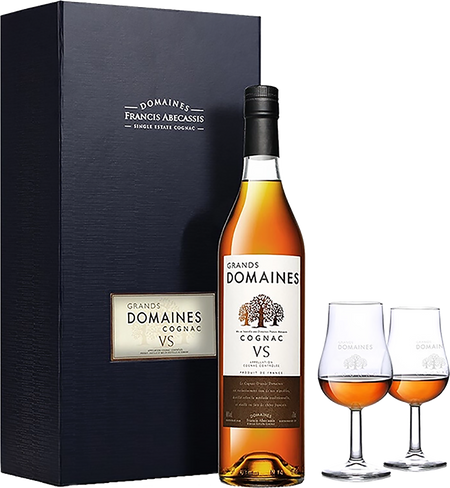 Grands Domaines VS (gift box with glasses)