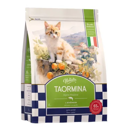 Taormina Alpine Meadow сухой корм для котят, c ягненком - 4 кг