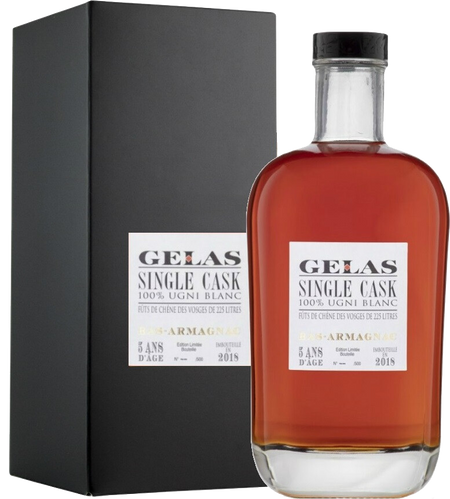 Gelas Single Cask Bas Armagnac 5 ans (gift box)