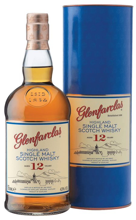 Glenfarclas 12 Years Old Single Malt Scotch Whisky (gift box)