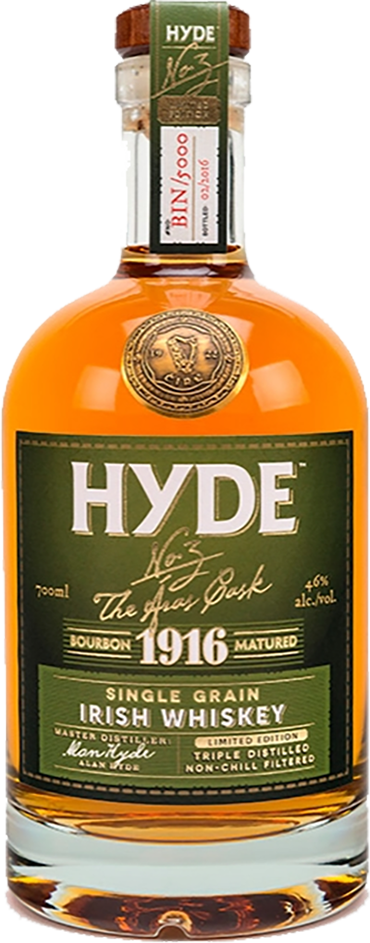 Hyde №3 Bourbon Cask Matured Single Grain Irish Whiskey