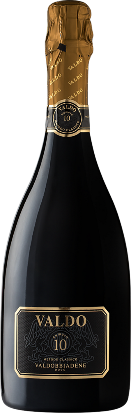 Valdo Numero 10 Metodo Classico Prosecco di Valdobbiadene Superiore DOCG Brut