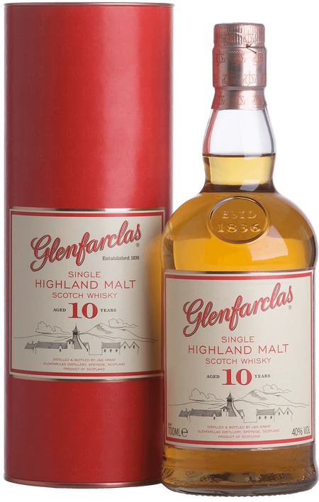 Glenfarclas Single Malt Scotch Whisky 10 y.o. (gift box)