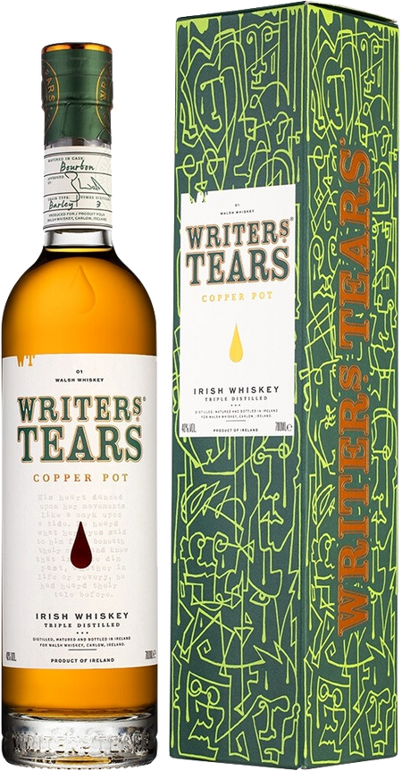 Writers Tears Copper Pot Blended Irish Whisky (gift box)