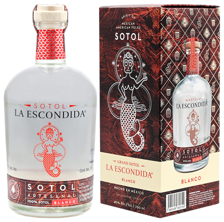 La Escondida Grand Mezcal 100% Sotol (gift box)