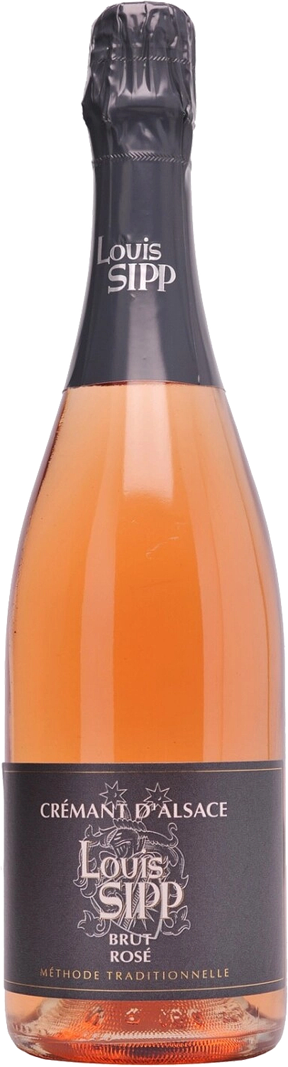 Cremant d'Alsace AOC Rose Brut Louis Sipp