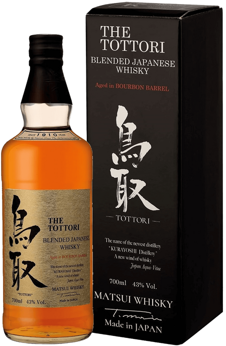 The Tottori Bourbon Barrel Blended Japanese Whisky (gift box)