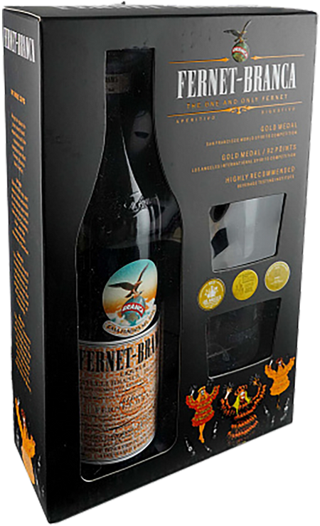 Fernet-Branka (gift box with 2 shots)