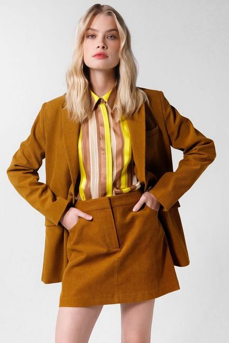 Вельветовая мини-юбка Paola Ray 3630₽