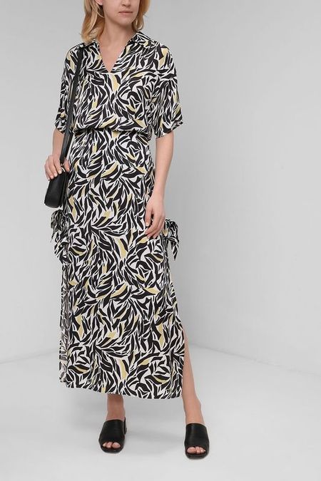 Юбка из вискозы с анималистичным принтом Paola Ray 3832₽