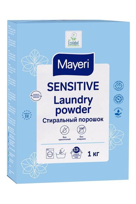Порошок для белого и цветного белья 1 кг MAYERI 620₽