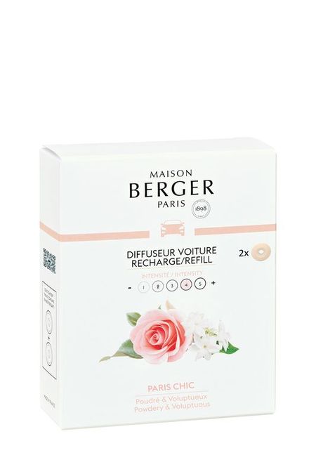 Сменный блок ароматизатора для авто Очарование Парижа 2 шт Maison Berger Paris 2390₽
