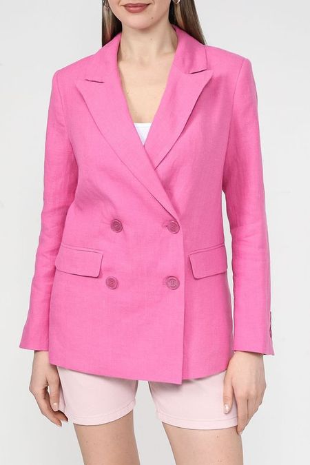 Пиджак удлиненного кроя из льна SABRINA SCALA 5990₽