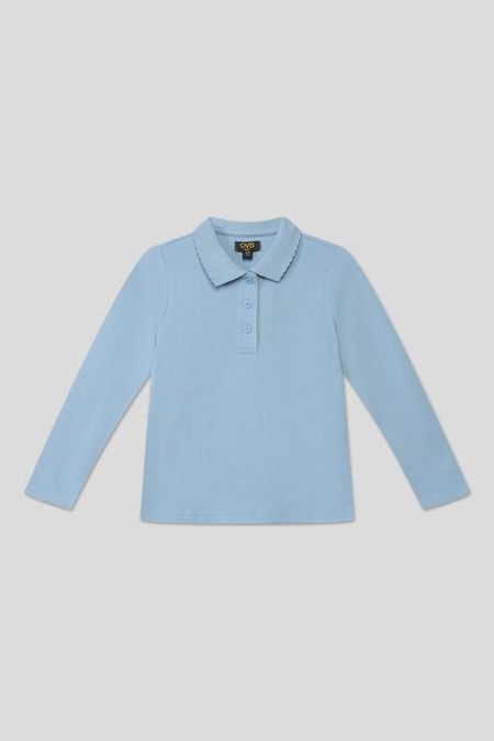 Хлопковое поло с длинным рукавом OVS 480₽