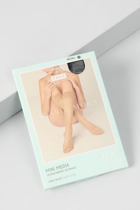 Набор из двух пар капроновых гольф 10 den Ysabel Mora 790₽