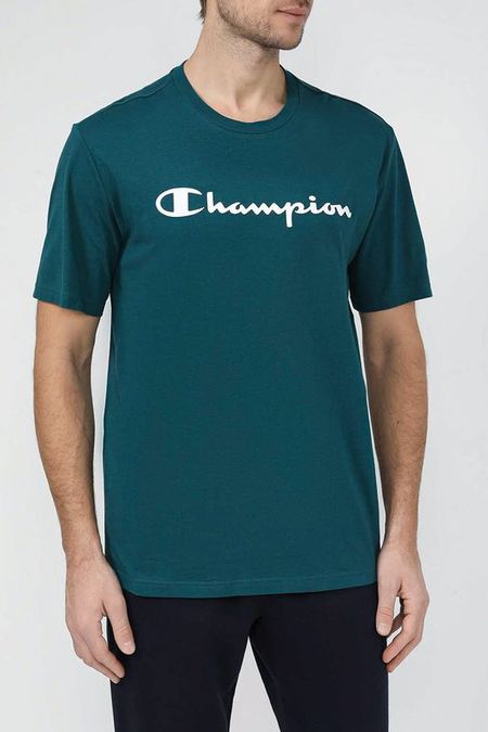 Хлопковая футболка с логотипом Champion 790₽