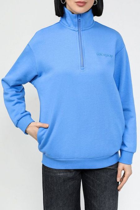 Толстовка с воротником на молнии COLORPLAY 1725₽