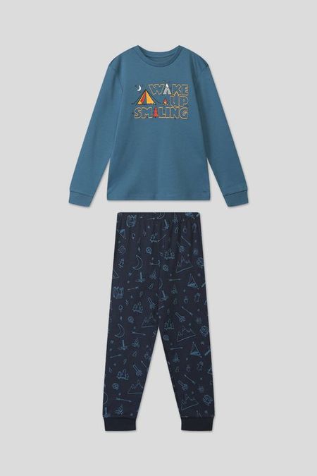 Пижама хлопковая с принтом OVS 770₽