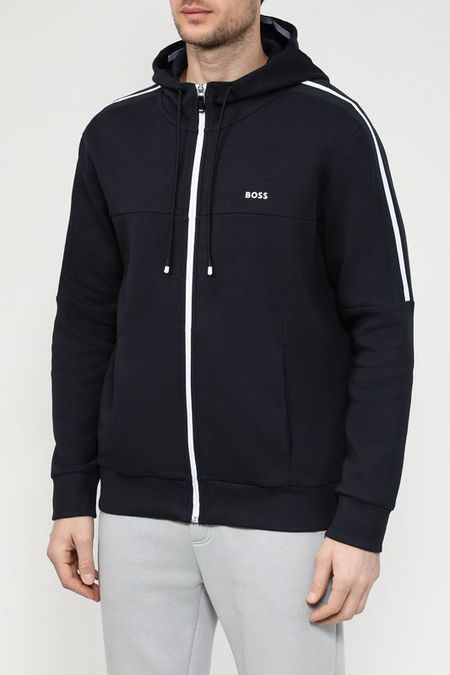 Толстовка хлопковая на молнии BOSS 13990₽