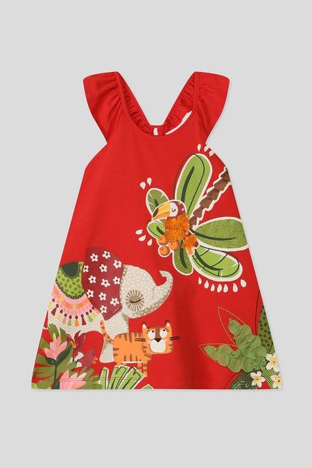 Сарафан хлопковый с принтом Mayoral 2390₽