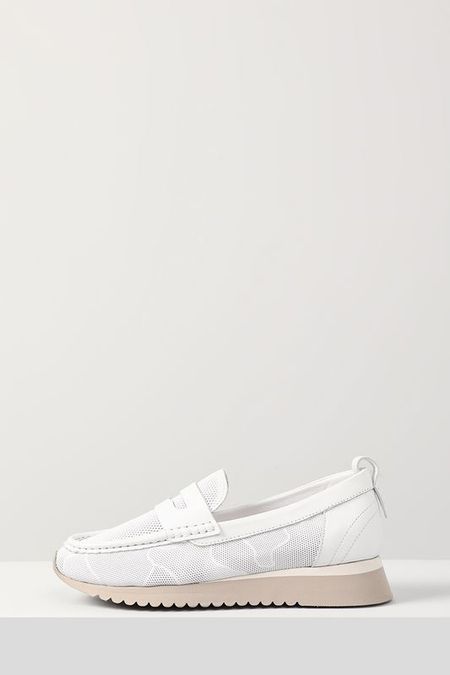 Слипоны кожаные с перфорацией Ever be 5617₽