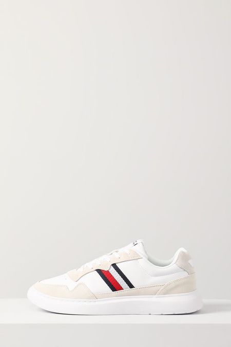 Кеды комбинированные с логотипом Tommy Hilfiger 6792₽