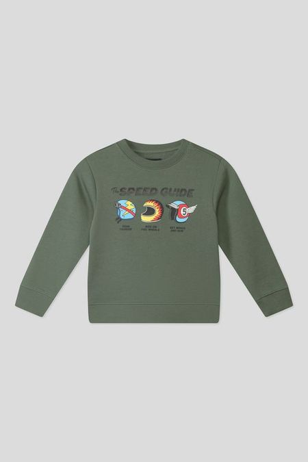 Свитшот хлопковый с принтом OVS 530₽