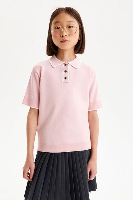 Джемпер-поло с коротким рукавом Silver Spoon 3770₽