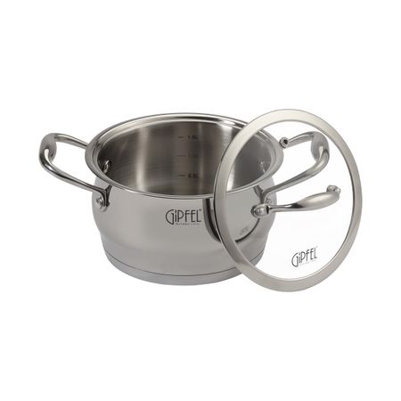 Кастрюля из нержавеющей стали Gipfel Cantata 1262 16 см18 л 7992₽