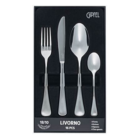 Набор столовых приборов Gipfel Livorno 50690 16 предметов 9592₽