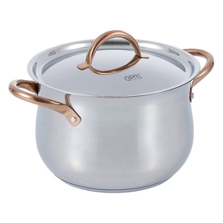 Кастрюля из нержавеющей стали Gipfel Absolute 2755 24 см77 л 15990₽