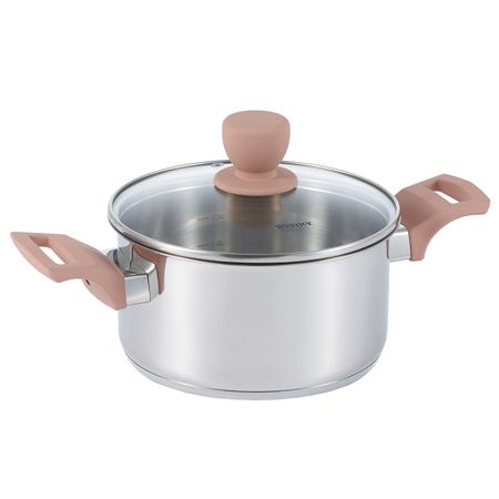 Кастрюля из нержавеющей стали Werner Eletto 51870 24 л18 см 3200₽