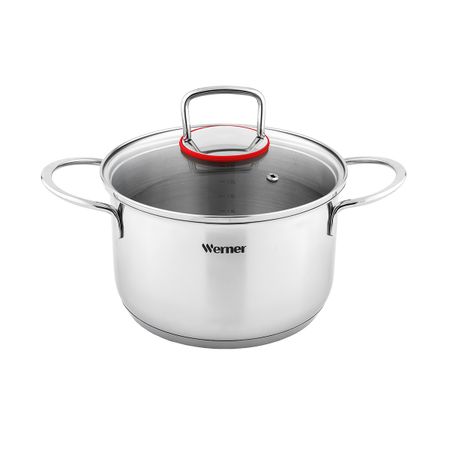 Кастрюля из нержавеющей стали Werner Como 50170 20 см36 л 4000₽