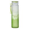 Бутылка для воды, 500 мл Hello Master, 22 х 6 см, зеленая