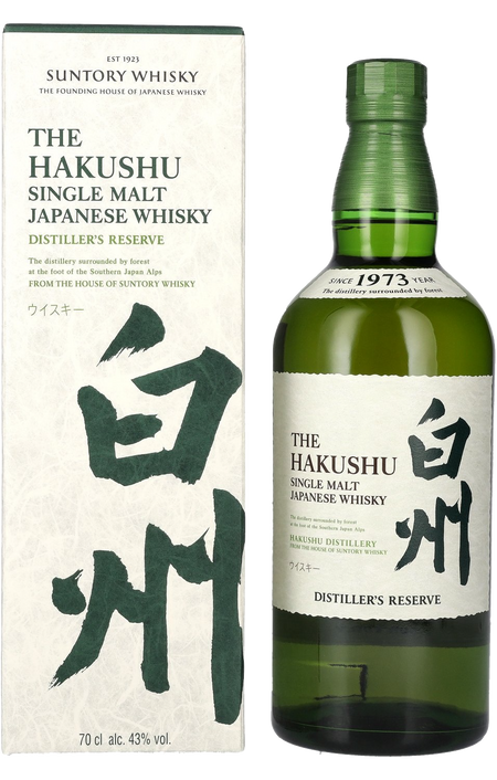 Hakushu Distiller's Reserve Single Malt Japanese Whisky (gift box)