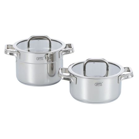 Набор кастрюль из нержавеющей стали Gipfel Bern 52438 4 предмета 6495₽