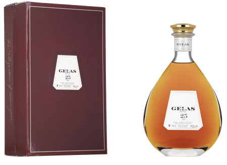 Gelas Bas Armagnac 25 ans (in decanter and gift box)