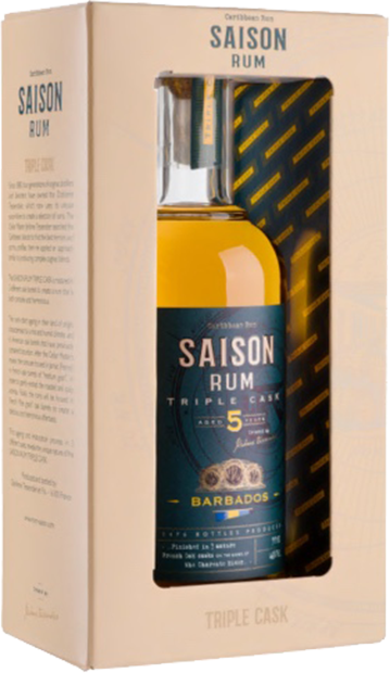 Saison Triple Cask Barbados 5 y.o. (gift box)