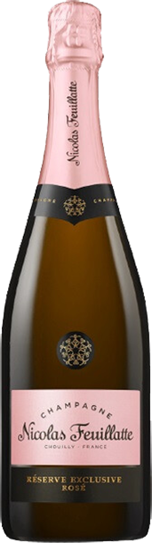 Nicolas Feuillatte Reserve Exclusive Rose Brut Champagne AOC