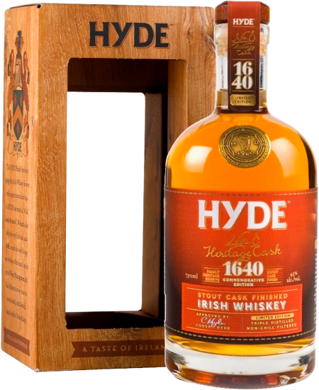 Hyde №8 Stout Cask Finish Blended Irish Whiskey (gift box)