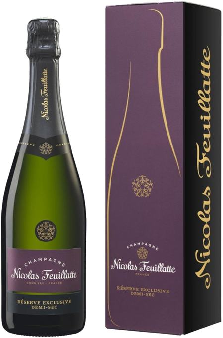 Nicolas Feuillatte Reserve Exclusive Demi-Sec Champagne AOC (gift box)