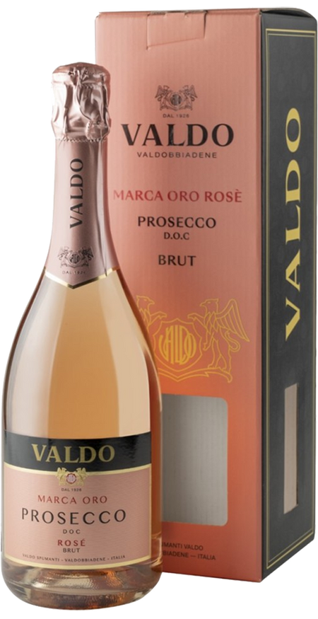 Valdo Marca Oro Prosecco DOC Rose Brut (gift box)