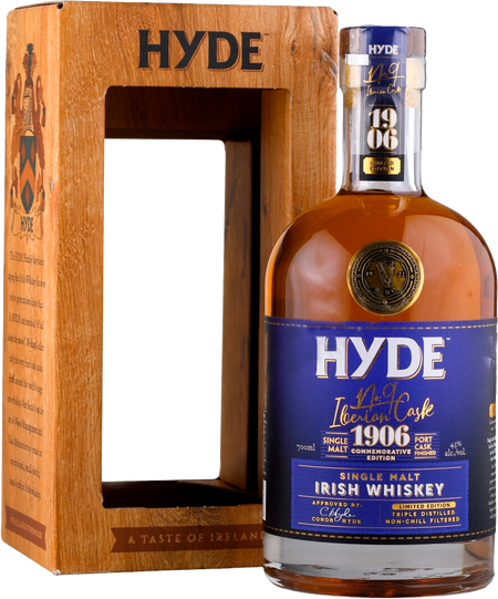 Hyde №9 Port Cask Finish Single Malt Whiskey (gift box)