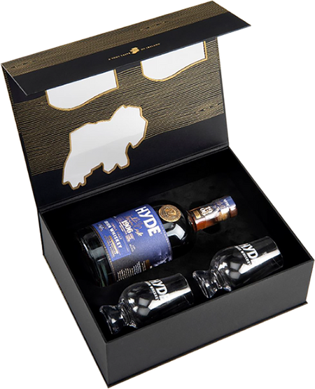 Hyde №9 Port Cask Finish Single Malt Whiskey (gift box with 2 glasses)