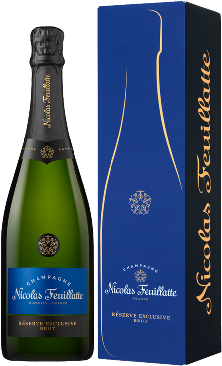 Nicolas Feuillatte Reserve Exclusive Brut Champagne AOC (gift box)