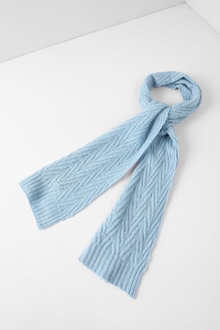 Вязаный шерстяной шарф с узором Auranna 2992₽