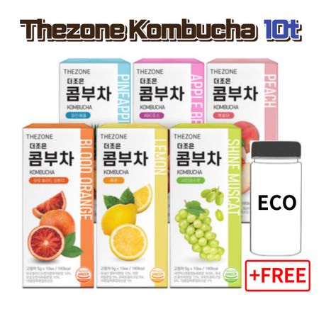 [Зона] Порошок чайного гриба, 6 вкусов, 10 т. ABC juice 10+Bottle